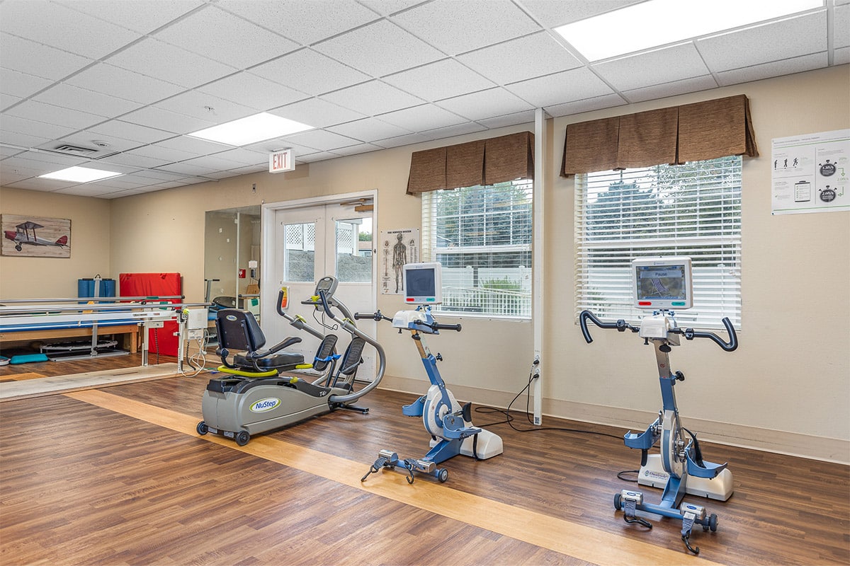 Rehab gym at Richland Post Acute